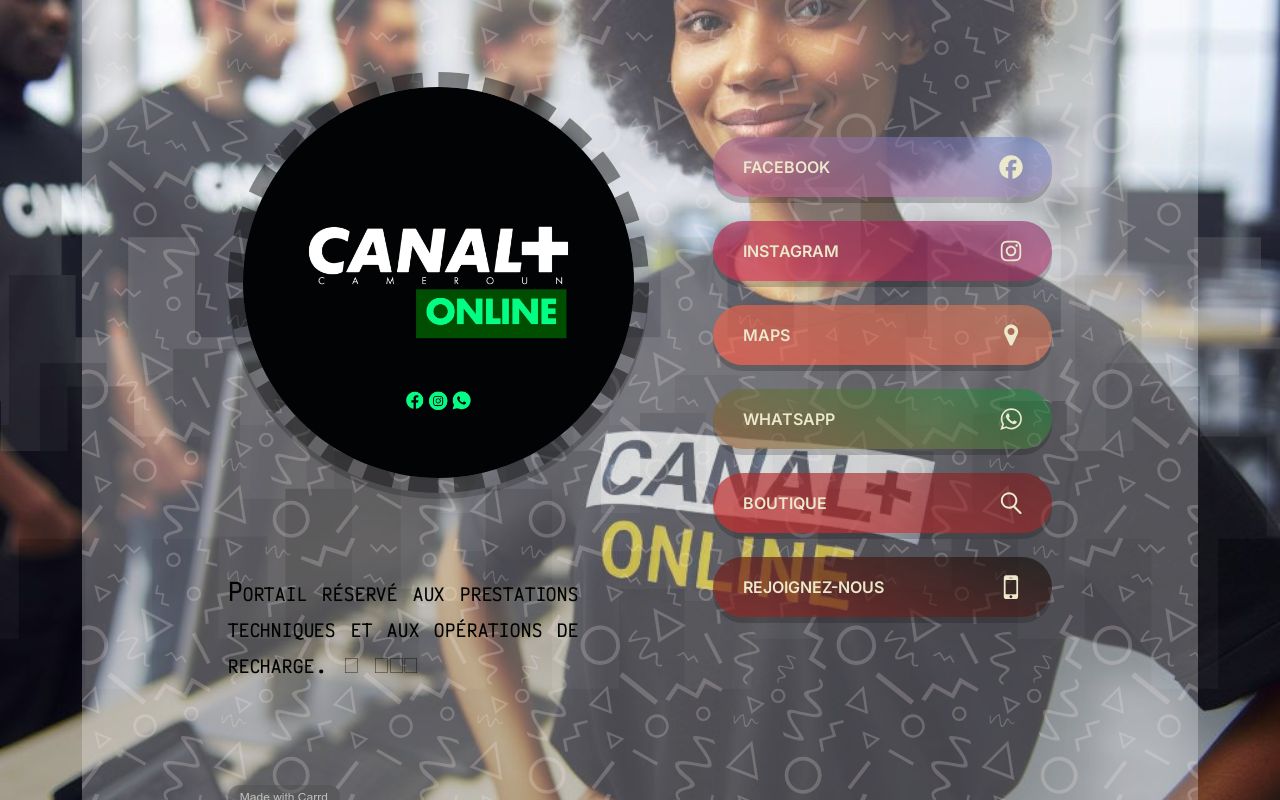 Canal plus Online Cameroun